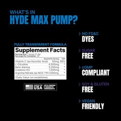 PROSUPPS Hyde Max Pump 25 Serving Fruit Punch